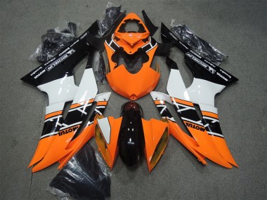 Orange Black Motul 08-16 Yamaha YZF R6 Motorcycle Fairings