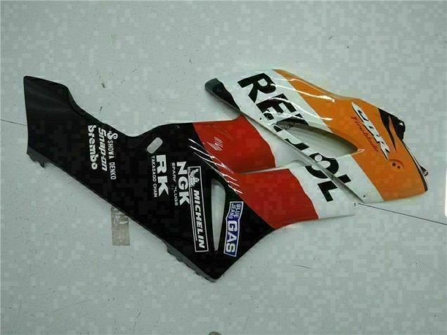 Orange Black Repsol 04-05 Honda CBR1000RR Motorcycle Fairings Orange Black Repsol 04-05 Honda CBR1000RR Motorcycle Fairings