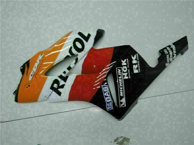 Orange Black Repsol 04-05 Honda CBR1000RR Motorcycle Fairings Orange Black Repsol 04-05 Honda CBR1000RR Motorcycle Fairings