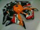 Orange Black Repsol 07-08 Honda CBR600RR Motorcycle Fairing