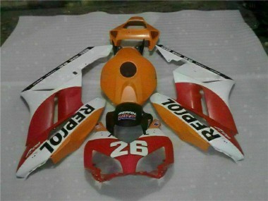 Orange Red Repsol 26 04-05 Honda CBR1000RR Motorcycle Fairings