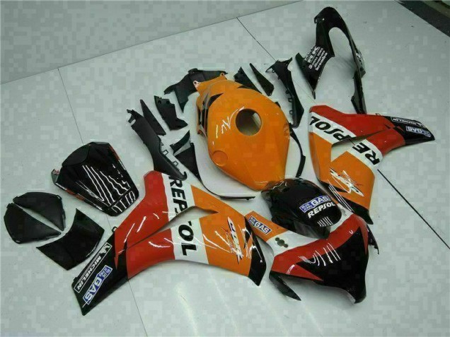 Orange Repsol 08-11 Honda CBR1000RR Full Motorcycle Fairing Kits Orange Repsol 08-11 Honda CBR1000RR Full Motorcycle Fairing Kits