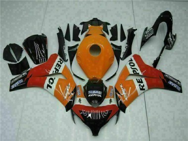 Orange Repsol 08-11 Honda CBR1000RR Full Motorcycle Fairing Kits