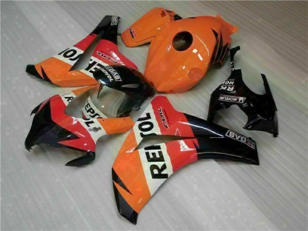 Orange Repsol 08-11 Honda CBR1000RR Motorcycle Bodywork