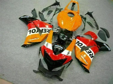Orange Repsol 08-11 Honda CBR1000RR Motorcycle Fairing Kits
