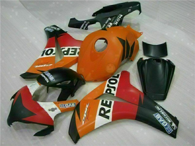 Orange Repsol 08-11 Honda CBR1000RR Motorcycle Fairings