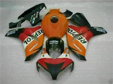 Orange Repsol 08-11 Honda CBR1000RR Motorcycle Fairings