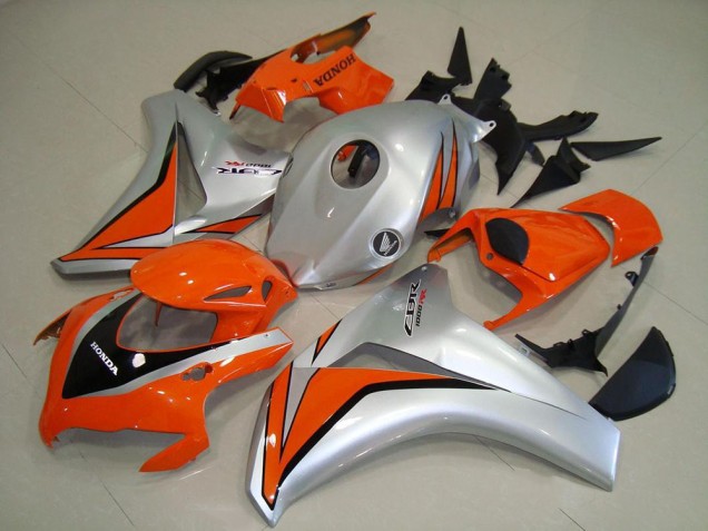 Orange Silver 08-11 Honda CBR1000RR Motorcycle Fairings Orange Silver 08-11 Honda CBR1000RR Motorcycle Fairings