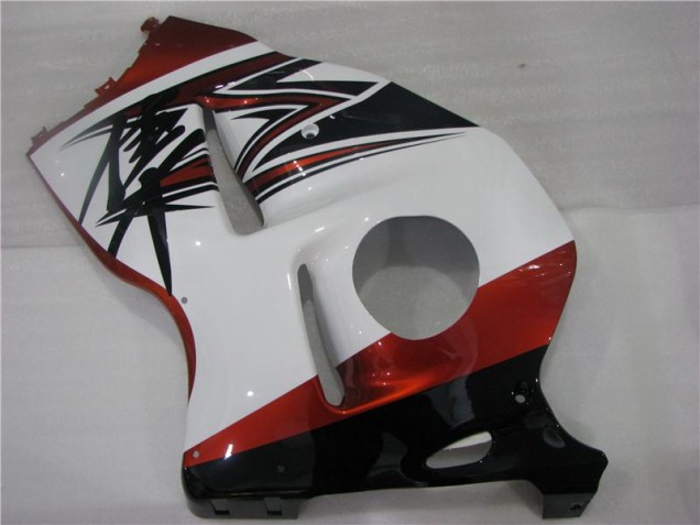 Orange White Black 96-07 Suzuki GSXR 1300 Hayabusa Motorcycle Fairings Orange White Black 96-07 Suzuki GSXR 1300 Hayabusa Motorcycle Fairings