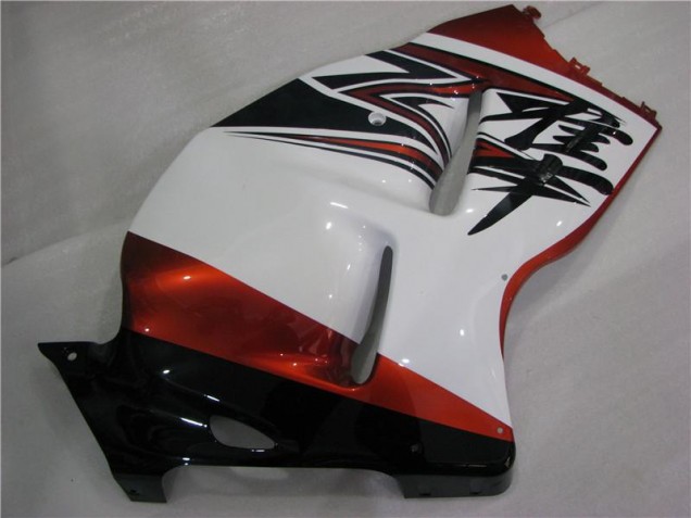 Orange White Black 96-07 Suzuki GSXR 1300 Hayabusa Motorcycle Fairings Orange White Black 96-07 Suzuki GSXR 1300 Hayabusa Motorcycle Fairings
