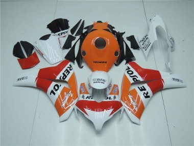 Orange White Red Repsol 08-11 Honda CBR1000RR Motorcycle Fairings