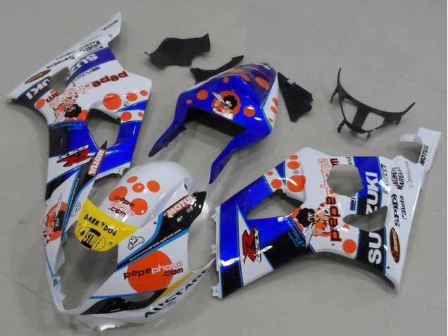 Pepe Phone 03-04 Suzuki GSXR 1000 Motorcycle Fairings Pepe Phone 03-04 Suzuki GSXR 1000 Motorcycle Fairings