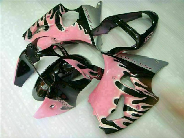 Pink 00-02 Kawasaki ZX6R Motorcycle Fairings Pink 00-02 Kawasaki ZX6R Motorcycle Fairings