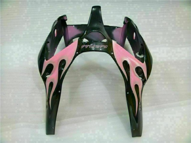 Pink 00-02 Kawasaki ZX6R Motorcycle Fairings Pink 00-02 Kawasaki ZX6R Motorcycle Fairings
