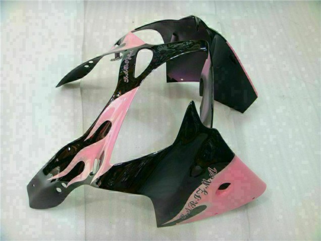 Pink 00-02 Kawasaki ZX6R Motorcycle Fairings Pink 00-02 Kawasaki ZX6R Motorcycle Fairings