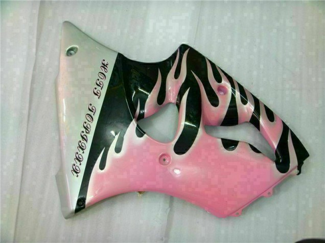 Pink 00-02 Kawasaki ZX6R Motorcycle Fairings Pink 00-02 Kawasaki ZX6R Motorcycle Fairings