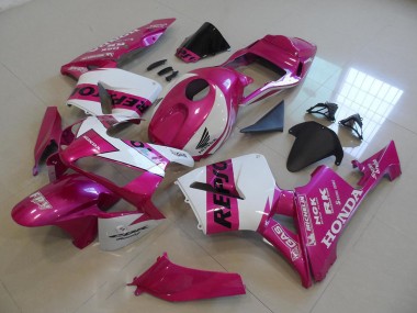 Pink Repsol 03-04 Honda CBR600RR Motorcycle Fairing