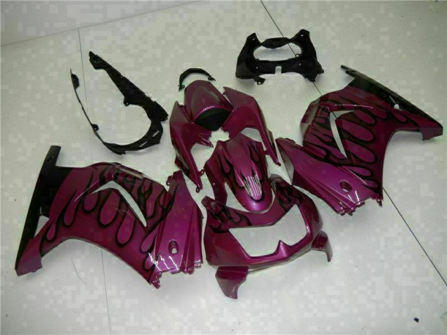 Purple 08-12 Kawasaki EX250 Motorcycle Fairings Purple 08-12 Kawasaki EX250 Motorcycle Fairings