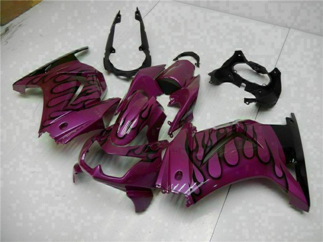 Purple 08-12 Kawasaki EX250 Motorcycle Fairings Purple 08-12 Kawasaki EX250 Motorcycle Fairings