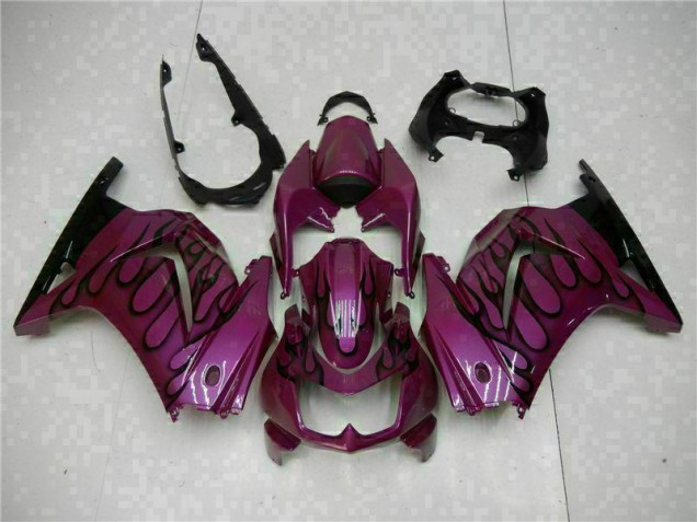 Purple 08-12 Kawasaki EX250 Motorcycle Fairings Purple 08-12 Kawasaki EX250 Motorcycle Fairings