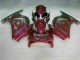 Purple Red 08-12 Kawasaki EX250 Motorcycle Fairings