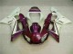 Purple White 98-02 Yamaha YZF R6 Motorcycle Fairings