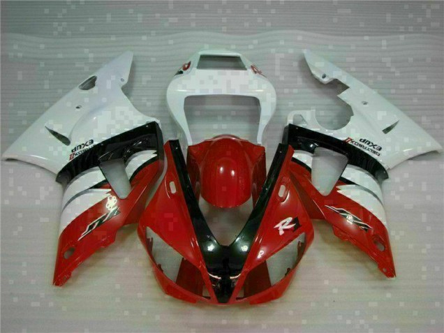 Red 00-01 Yamaha YZF R1 Motorcycle Fairing Kits