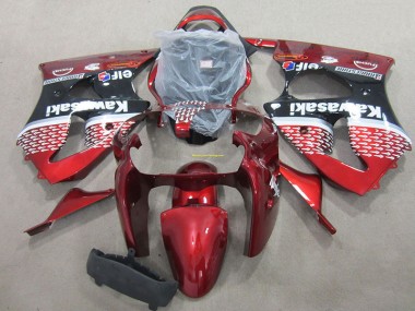 Red 00-02 Kawasaki ZX6R Motorcycle Bodywork