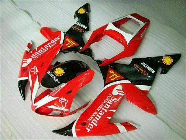Red 02-03 Yamaha YZF R1 Motorcycle Bodywork Red 02-03 Yamaha YZF R1 Motorcycle Bodywork