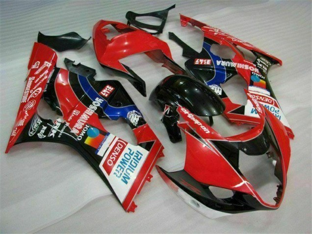 Red 03-04 Suzuki GSXR 1000 Motorcycle Fairing