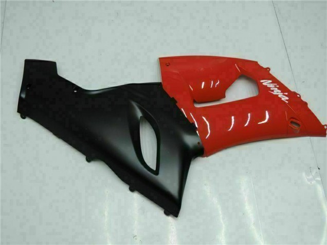 Red 05-06 Kawasaki ZX6R Motorcycle Fairing
