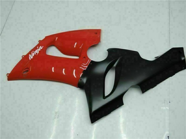 Red 05-06 Kawasaki ZX6R Motorcycle Fairing