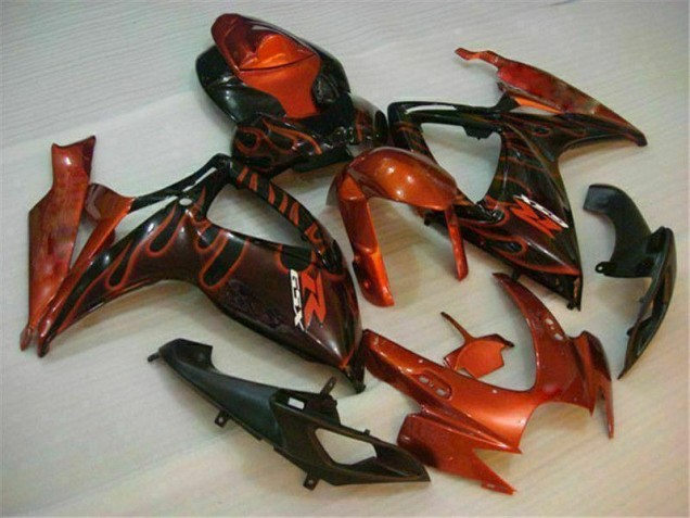 Red 06-07 Suzuki GSXR 600/750 Motorcycle Fairings