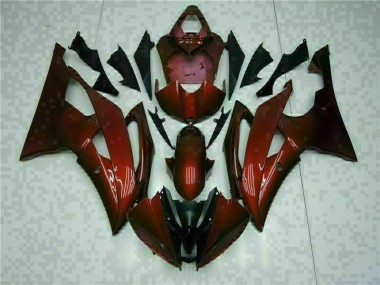 Red 08-16 Yamaha YZF R6 Motorcycle Fairings