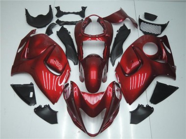Red 08-19 Suzuki GSXR 1300 Hayabusa Motorcycle Fairings