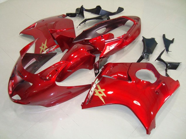 Red 96-07 Honda CBR1100XX Motorcycle Fairing Red 96-07 Honda CBR1100XX Motorcycle Fairing