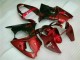 Red Black 00-02 Kawasaki ZX6R Motorcycle Fairings Red Black 00-02 Kawasaki ZX6R Motorcycle Fairings