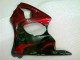 Red Black 00-02 Kawasaki ZX6R Motorcycle Fairings Red Black 00-02 Kawasaki ZX6R Motorcycle Fairings