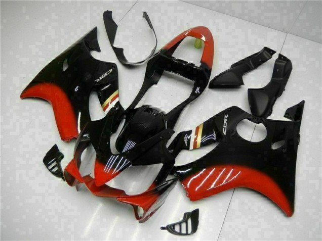 Red Black 01-03 Honda CBR600 F4i Motorcycle Fairings