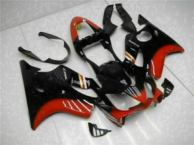 Red Black 01-03 Honda CBR600 F4i Motorcycle Fairings