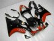 Red Black 01-03 Honda CBR600 F4i Motorcycle Fairings