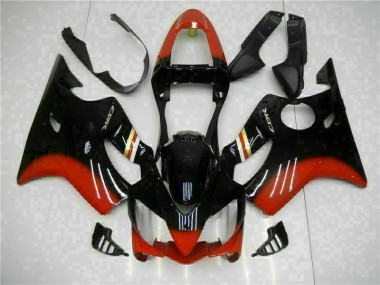 Red Black 01-03 Honda CBR600 F4i Motorcycle Fairings