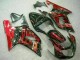 Red Black 01-03 Suzuki GSXR 600/750 Motorcycle Fairings