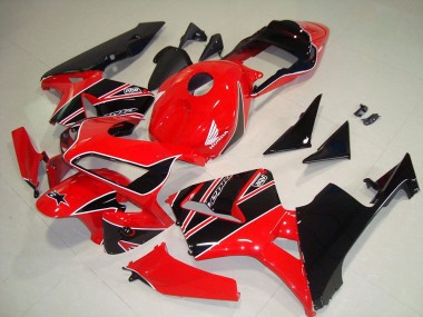 Red Black 03-04 Honda CBR600RR Motorcycle Fairing Kits & Plastic