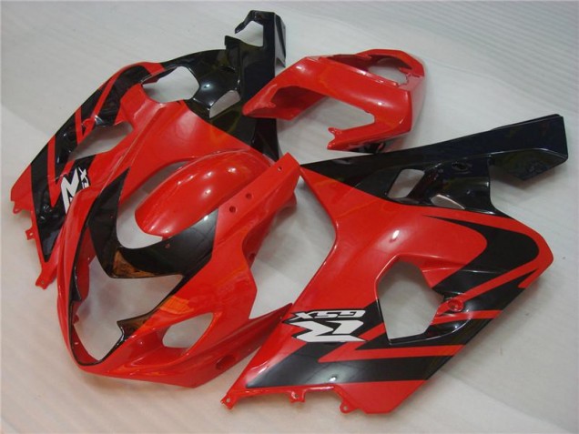 Red Black 04-05 Suzuki GSXR 600/750 Motorcycle Fairing Red Black 04-05 Suzuki GSXR 600/750 Motorcycle Fairing