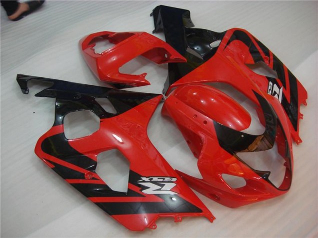 Red Black 04-05 Suzuki GSXR 600/750 Motorcycle Fairing Red Black 04-05 Suzuki GSXR 600/750 Motorcycle Fairing