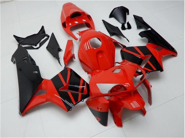 Red Black 05-06 Honda CBR600RR Motorcycle Fairing Kits