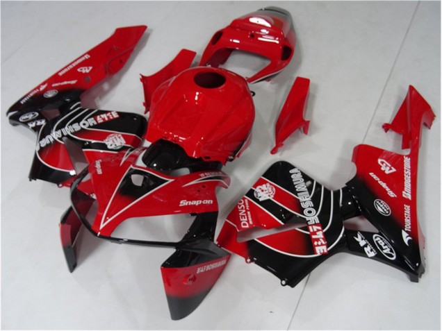 Red Black 05-06 Honda CBR600RR Motorcycle Fairing Kits & Plastic