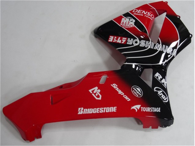Red Black 05-06 Honda CBR600RR Motorcycle Fairing Kits & Plastic