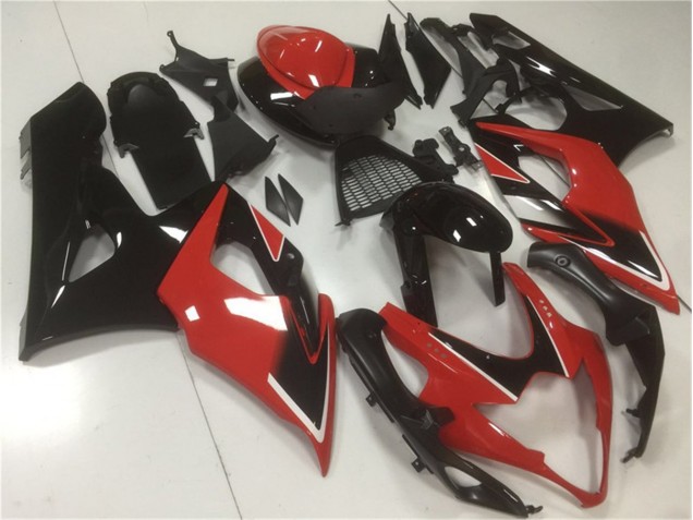 Red Black 05-06 Suzuki GSXR 1000 Motorcycle Fairing Kits Red Black 05-06 Suzuki GSXR 1000 Motorcycle Fairing Kits